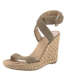 Stuart Weitzman Alex Platform Wedge Sandals Size 8